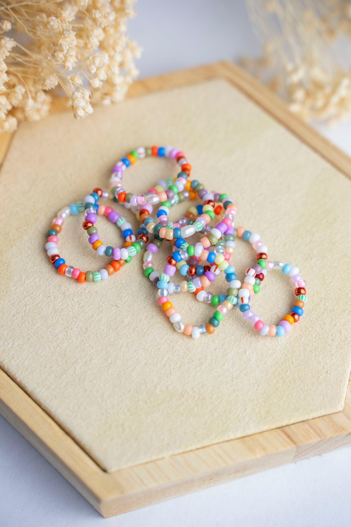 Ring Rainbow Pearl
