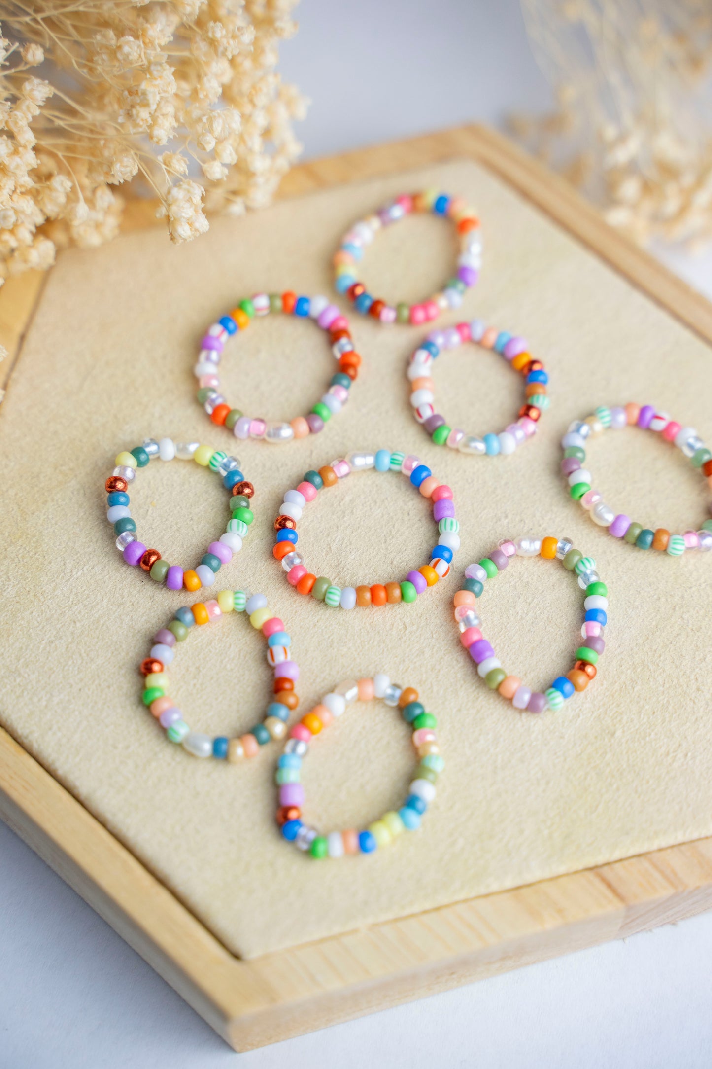 Ring Rainbow Pearl