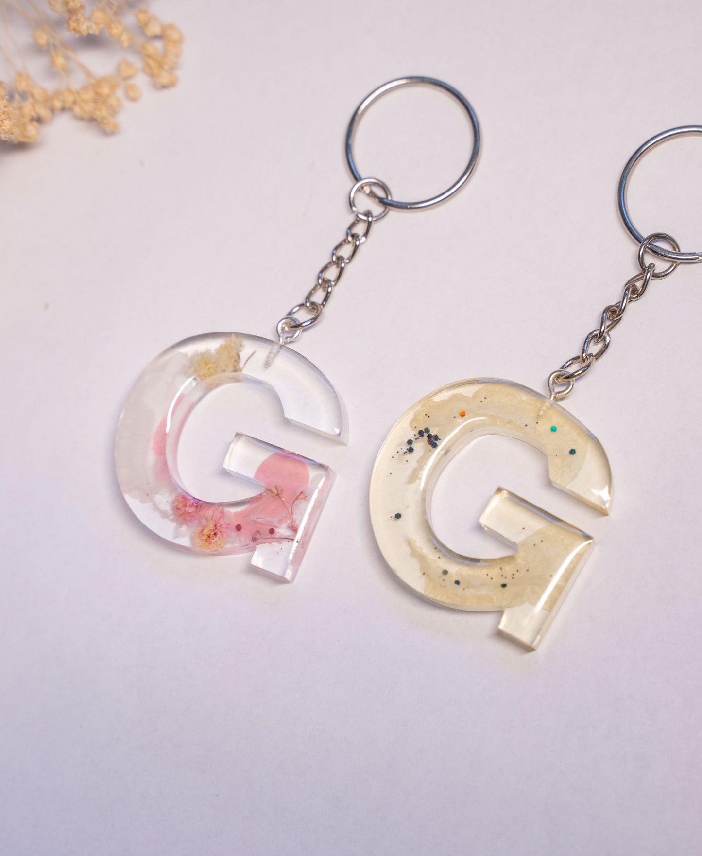 Buchstabenanhänger G & H