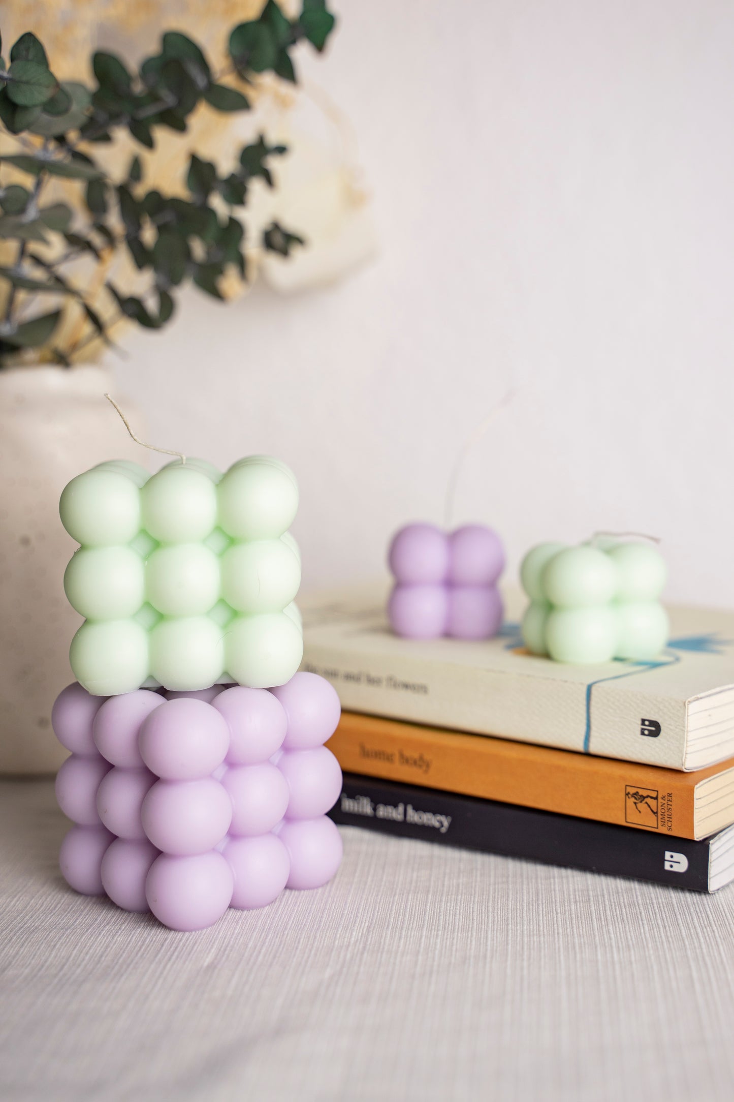 kleine Bubble Kerze Kine - bunte Farben