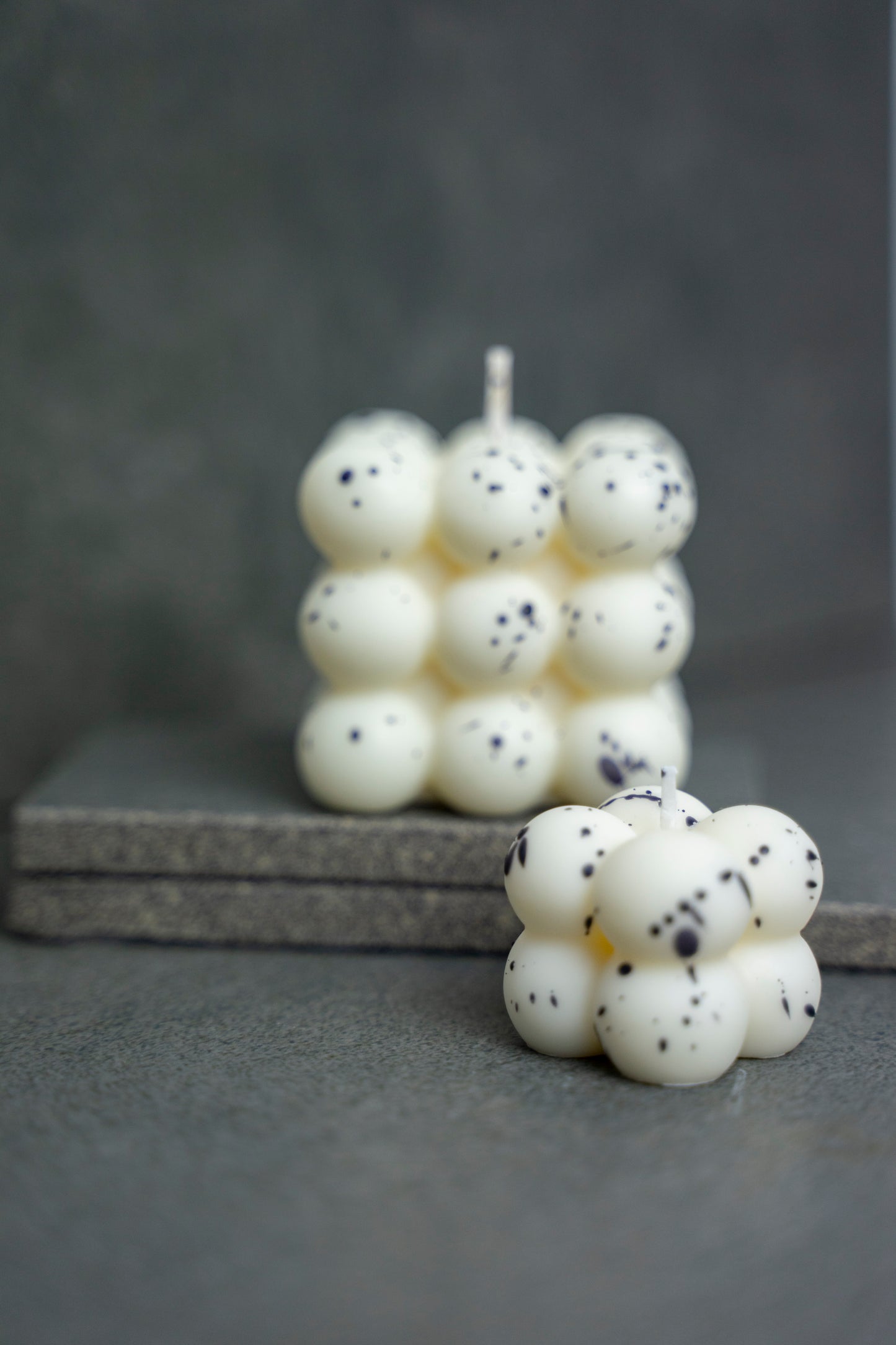 kleine Bubble Kerze Freckle