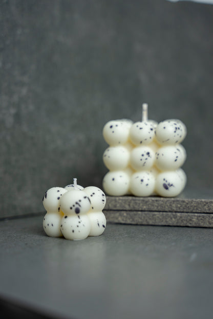 Bubble Kerze Freckle